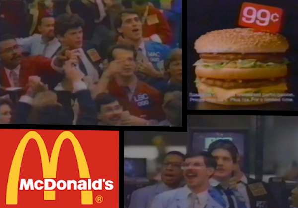 1989 McDonald's spot 1989 McDonalds spot