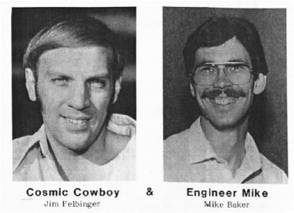 Cosmic Cowboy and Engineer Mike Q Crew