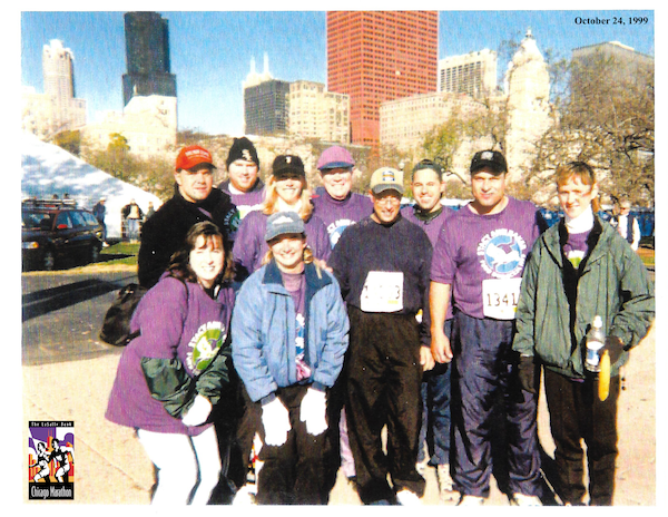 Stacy Ann Baker Fund Run - Chicago Marathon 1999 Marathon group