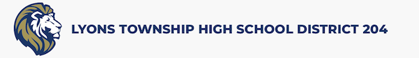 Lyons Township High School District 204 LT web header