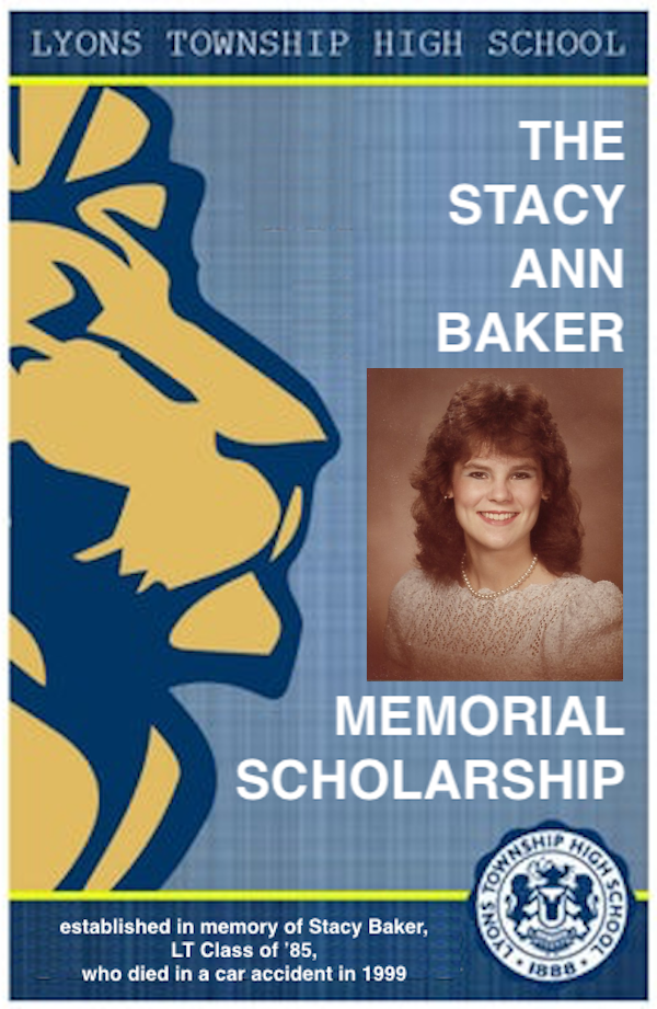 Stacy Ann Baker Memorial Scholarship Stacy Scholarship flyer